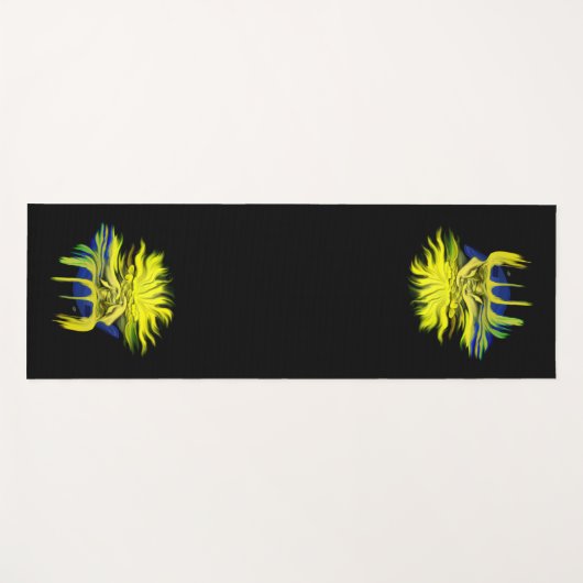 Dolphin-Liebe Yogamatte (Vorderseite (Horizontal))