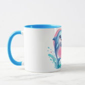 Dolphin love Mug Tasse (Links)