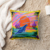 Dolphin Magic Throw Kissen (Decke)