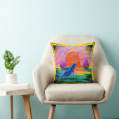 Dolphin Magic Throw Kissen (Stuhl )
