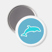 Dolphin Magnet (Vorderseite/Rückseite)