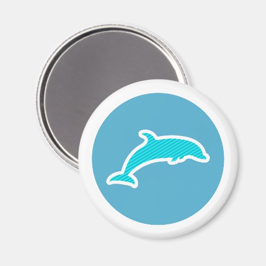 Dolphin Magnet (Vorderseite/Rückseite)