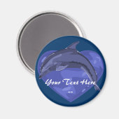 Dolphin Magnet (Vorderseite/Rückseite)