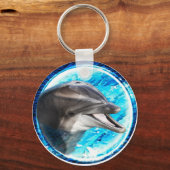 Dolphin-Magnet Schlüsselanhänger (Vorderseite)