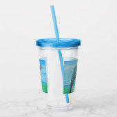 Dolphin-Malerei Acryltrinkbecher (Links)