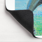 Dolphin-Malerei Mousepad (Ecke)
