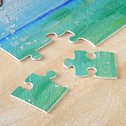 Dolphin-Malerei Puzzle (Seite)