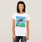 Dolphin-Malerei T-Shirt (Vorne ganz)