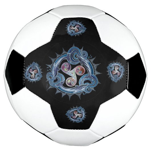 Dolphin Mandala Fußball (Gedreht)