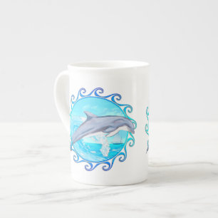 Dolphin Maori Sun Porzellantasse