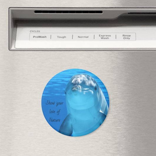 Dolphin Message Magnet (In Situ (Geschirrspüler))