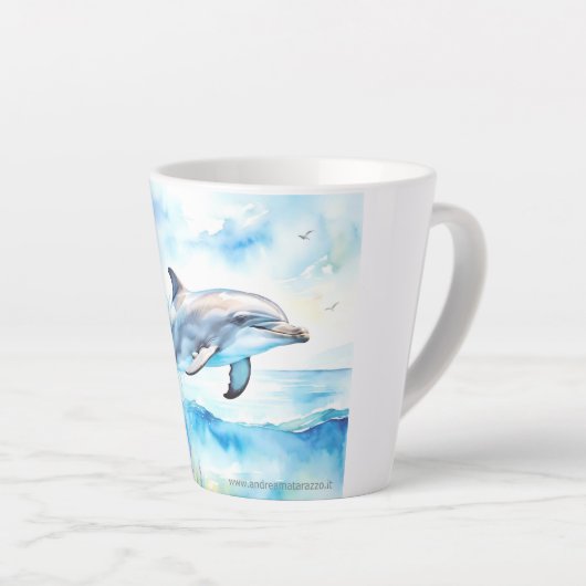 Dolphin Milchtasse (Rechte Ecke)