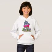Dolphin mit Brille Hoodie (Vorne ganz)