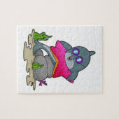 Dolphin mit Brille Puzzle (Horizontal)