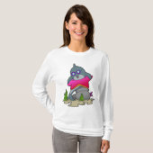 Dolphin mit Brille T-Shirt (Vorne ganz)