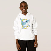 Dolphin mit Ring Hoodie (Vorne ganz)