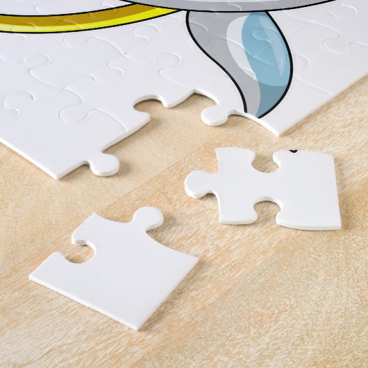 Dolphin mit Ring Puzzle (Seite)