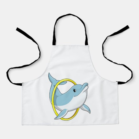 Dolphin mit Ring Schürze (Vorderseite)