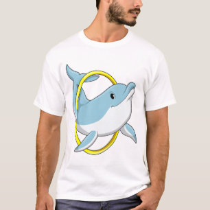 Dolphin mit Ring T-Shirt