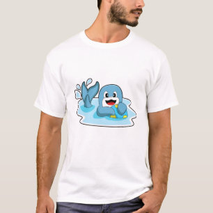 Dolphin mit Wasserpolo T-Shirt