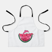 Dolphin mit Watermelon Schürze (Vorderseite)