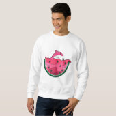 Dolphin mit Watermelon Sweatshirt (Vorne ganz)