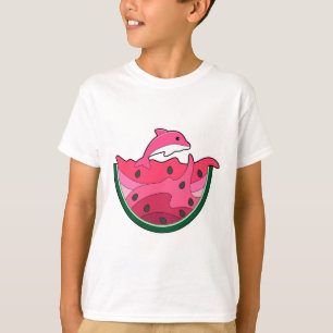 Dolphin mit Watermelon T-Shirt