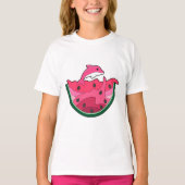 Dolphin mit Watermelon T-Shirt (Vorderseite)