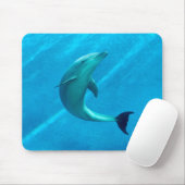 Dolphin Mouse Pad Mousepad (Mit Mouse)