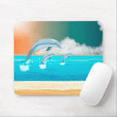 Dolphin Mousepad (Mit Mouse)