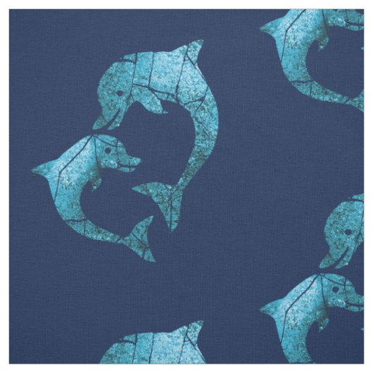Dolphin-Muster Stoff (Muster)