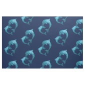 Dolphin-Muster Stoff (Fat Quarter (45,7 x 55,9 cm))