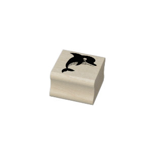 Dolphin Niedlich Kid's Gummistempel