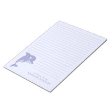 Dolphin Niedlich Kid's Personal Stationary Notepad