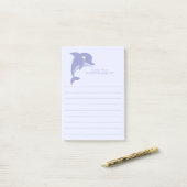 Dolphin Niedlich Kid's Post-it Klebezettel (Auf Schreibtisch)