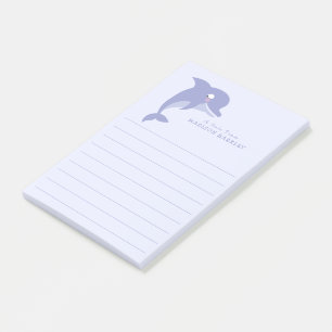 Dolphin Niedlich Kid's Post-it Klebezettel