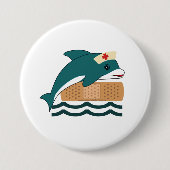 Dolphin Nurse Button (Vorderseite)