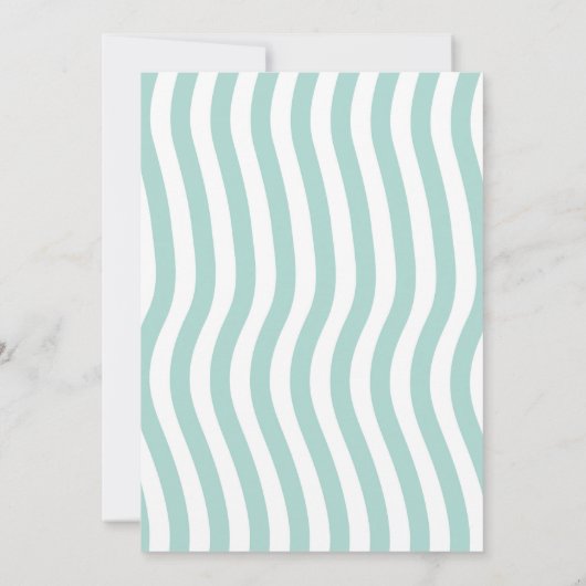 Dolphin Octopus Girls 1. Einladung (Rückseite)