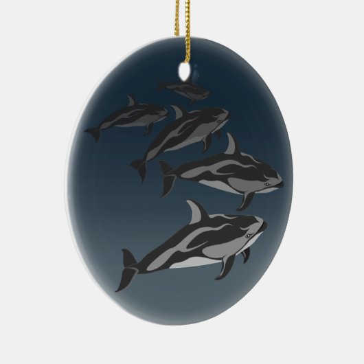 Dolphin Ornament Personalisierte Dolphin (Rechts)