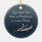 Dolphin Ornament Personalisierte Dolphin (Hinten)