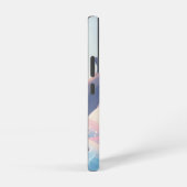 Dolphin Over Pastel Waves Samsung Case Samsung Galaxy Hülle (Rechte Seite)