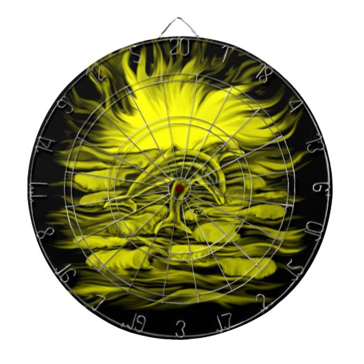 Dolphin-Paar im Sonnenschein Dartscheibe (vorne)