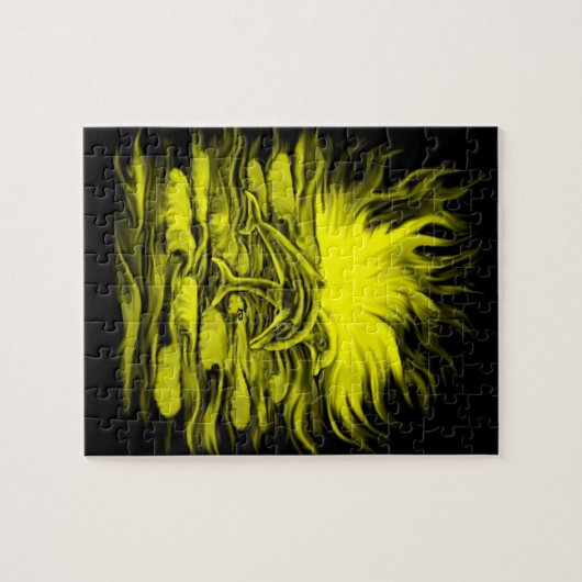 Dolphin-Paar im Sonnenschein Puzzle (Horizontal)