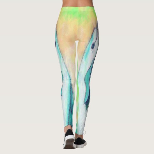 Dolphin Painting Leggings (Rückseite)