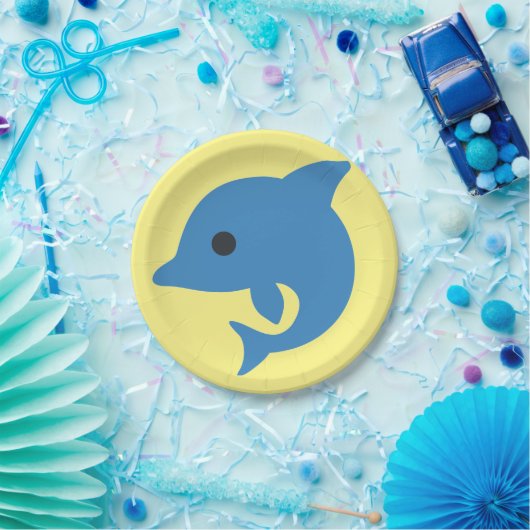 Dolphin Pappteller (Party)