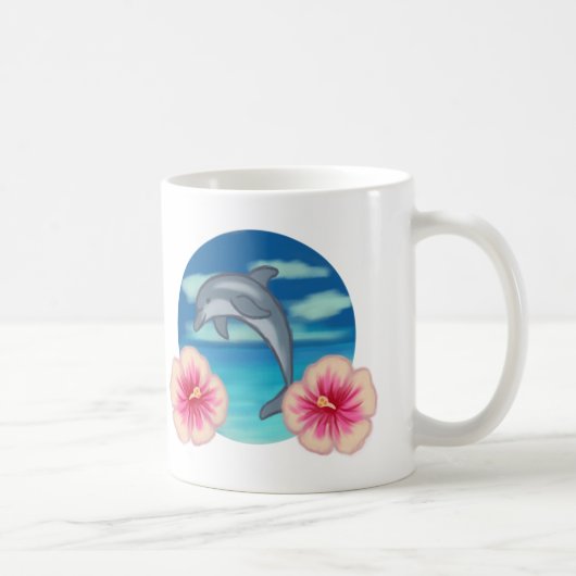 Dolphin Paradise Kaffeetasse (Rechts)