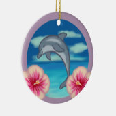 Dolphin Paradise Keramik Ornament (Rechts)