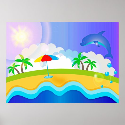Dolphin Paradise Poster (Vorne)