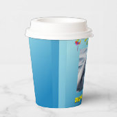 Dolphin Party Splash  Pappbecher (Rechts)