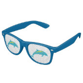 Dolphin Partybrille (Schrägansicht)